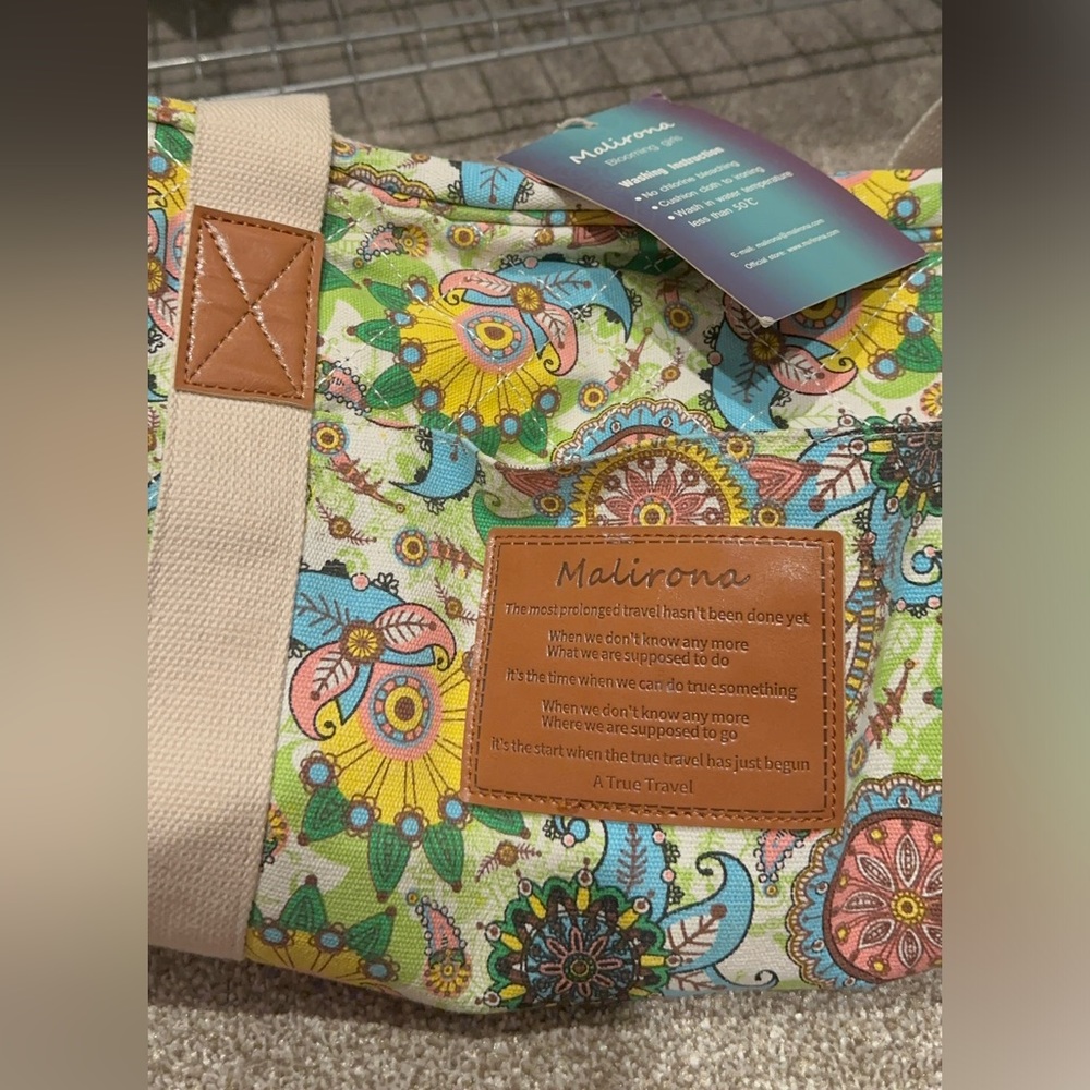 Travel Duffle Bag,Malirona Weekender Overnight